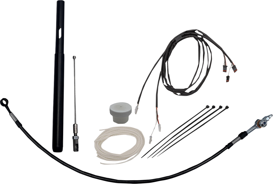 FBI Fat Baggers Control Installation Kit for 2014-2023 Harley-Davidson Touring - FLH/X '21-'23 / Black / +6"