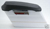 Mustang Plain Saddlebag Lid Covers for Harley Davidson | 77604