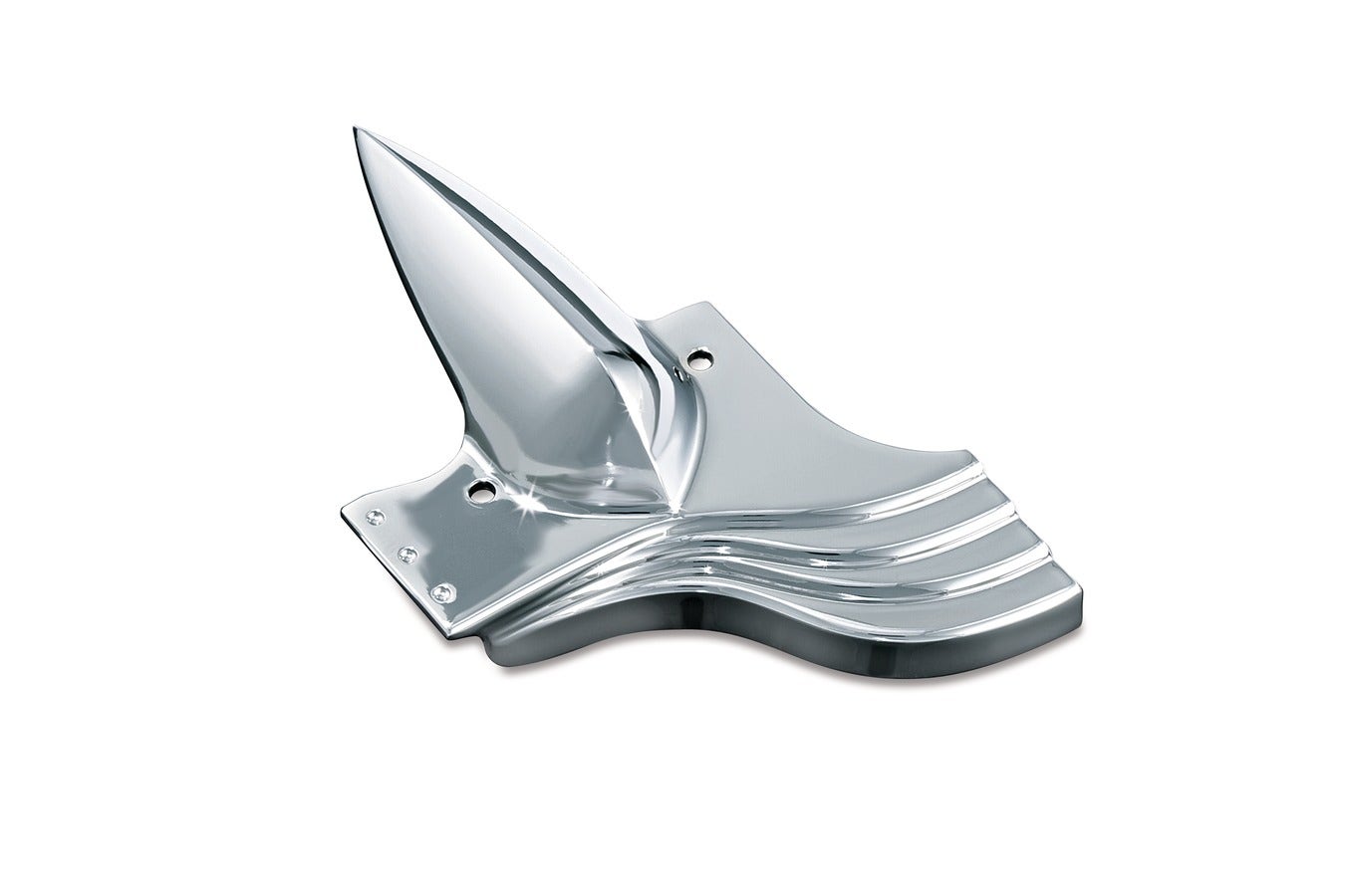 Kuryakyn Chrome Lower Front Frame Cover Shroud for Harley FLH/T '91-'16