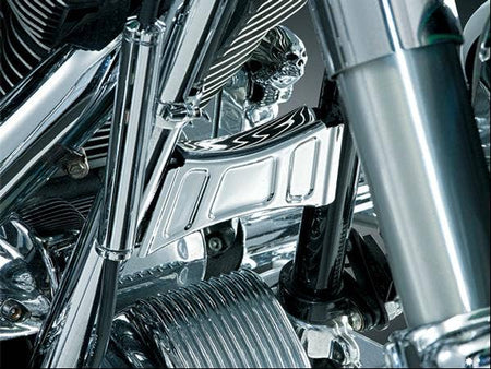 Kuryakyn 7774 Chrome Downtube Crossbrace Cover for Touring '99-'13