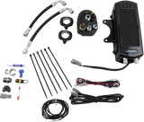 UltraCool SMS-1 Side Mount Oil Cooler Kit with Fan for 1985-2017 Harley-Davidson Softail