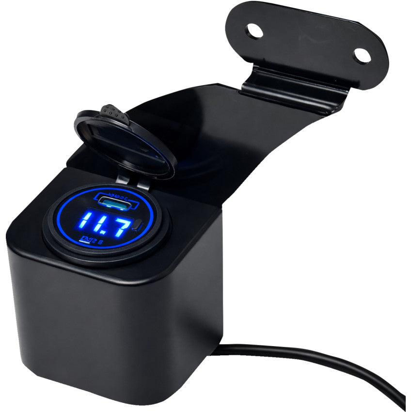 Custom Dynamics CD-PP-TP-1 ower Port - 12 V - Harley-Davidson Tour-Pak