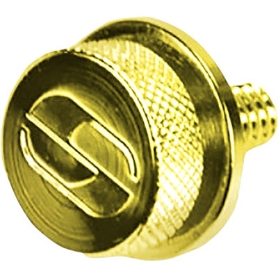 Saddlemen 8909GO Gold Rear Fender Seat Bracket Mounting Knob Bolt 1/4"-20 Harley