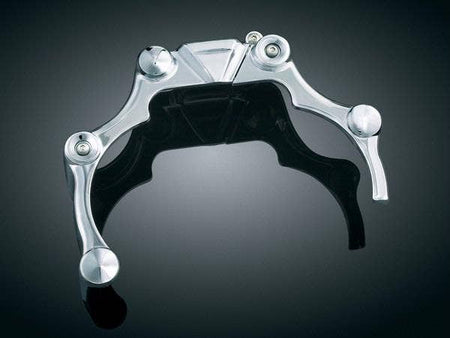 Kuryakyn Chrome Transmission Shroud Cover for Harley Softail Models '07-'17
