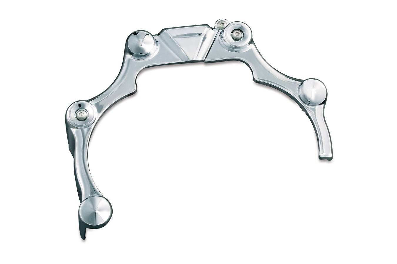 Kuryakyn Chrome Transmission Shroud Cover for Harley Softail Models '07-'17