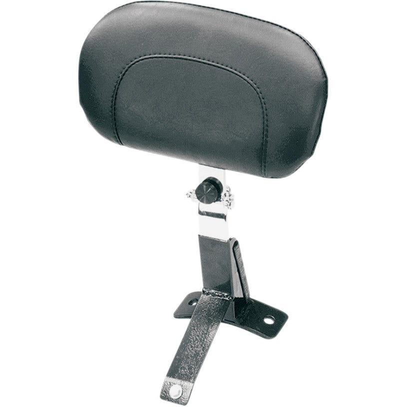Mustang 79067 Smooth No Studs Driver Backrest for Harley Touring 97-08 FLHT /FLT