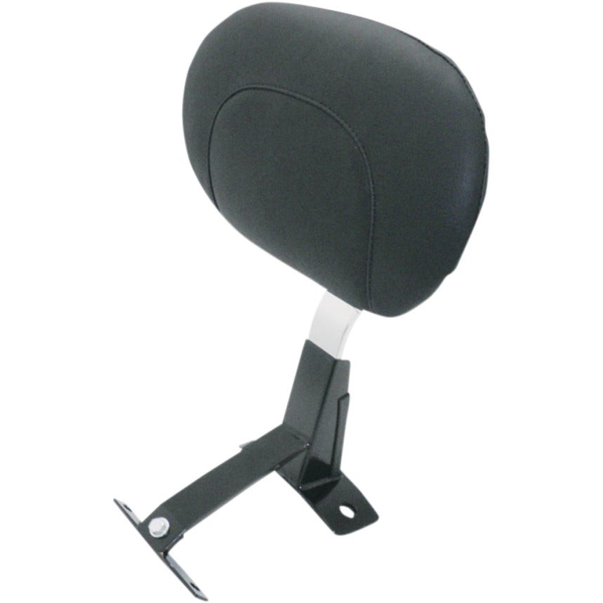 Mustang 79610 Smooth No Studs Driver Backrest for Harley Touring 09-23 FLH/FLT
