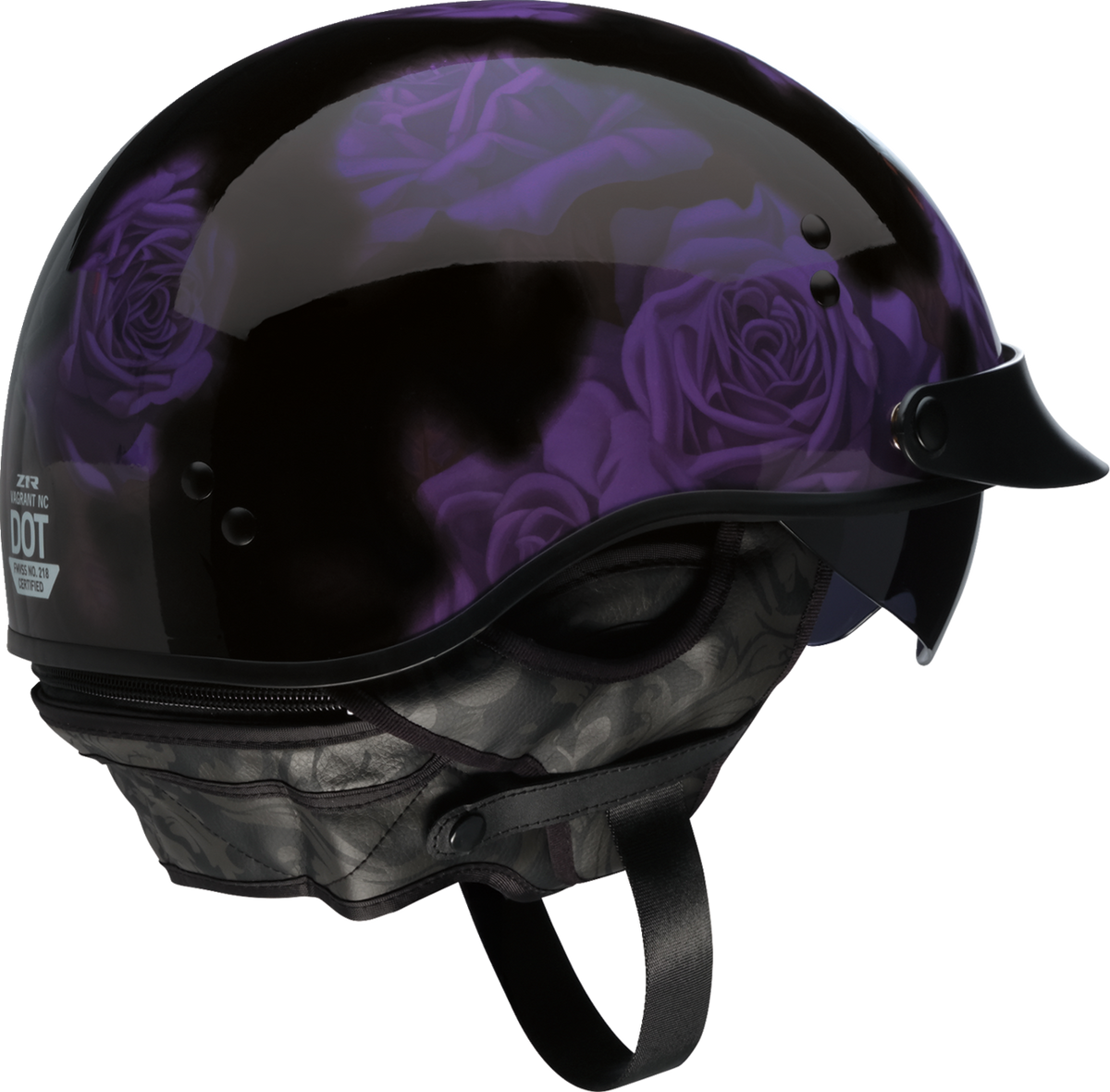 Z1R Vagrant NC Rose Helmet