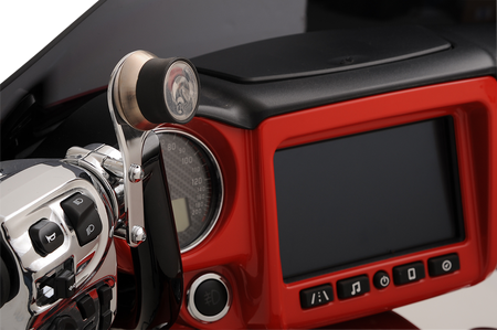 Klock Werks iOmount Handlebar Switch Mount for Indian - All Styles - Touring / Chrome