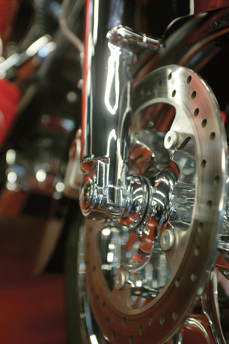 Klock Werks Lower Fork Leg Axle Caps for Harley-Davidson