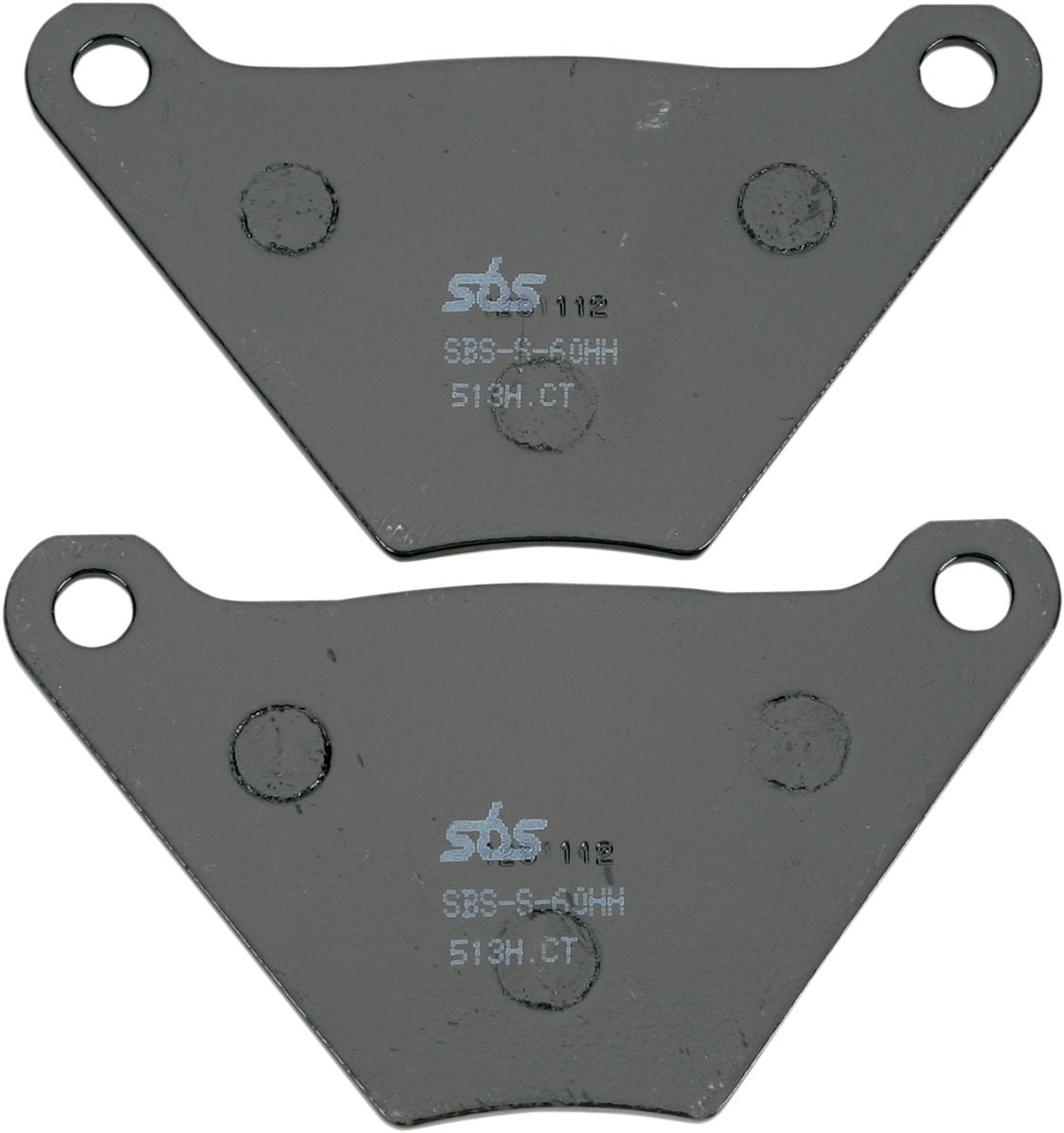 SBS Street Carbon Tech Organic Brake Pads for 1972-2025 Harley-Davidson Touring / Softail / Dyna / FXR / Sportster / V-Rod / FX Super Glide