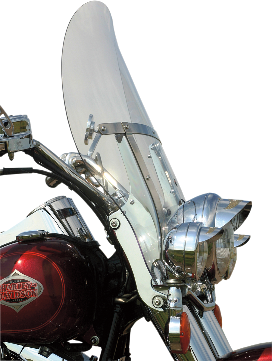 Klock Werks Flare Billboard Windshield for 86-17 FLSTC/FLSTF/FLSTN Softail