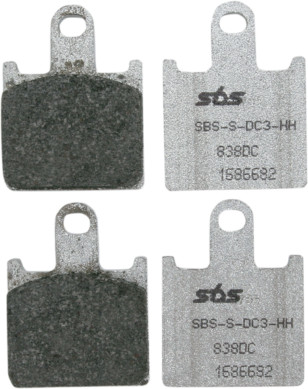 SBS DC Racing Dual Carbon Brake Pads for Select 1980-2025 Models