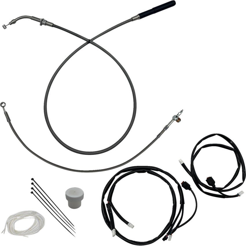 FBI EZ Install Plus Handlebar Install Kit 4 Harley 23-25 FLHX