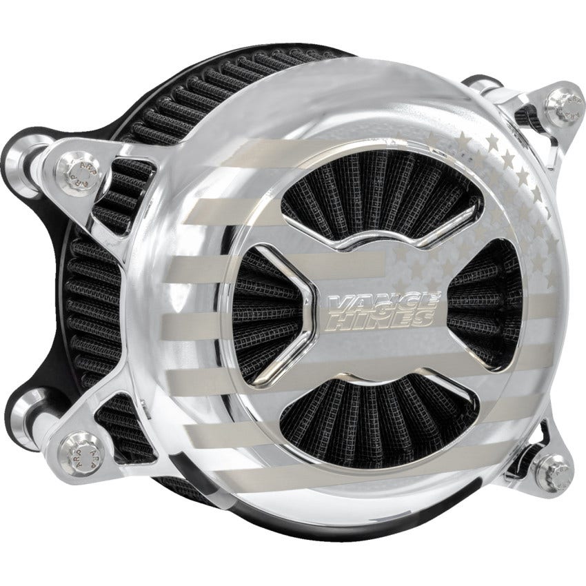 Vance & Hines VO2 America Chrome Air Intake Kit for Harley 23-24 Touring