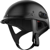 Sena Cavalry 2 Matte Black Half Face Bluetooth Helmet w/ Mesh Intercom