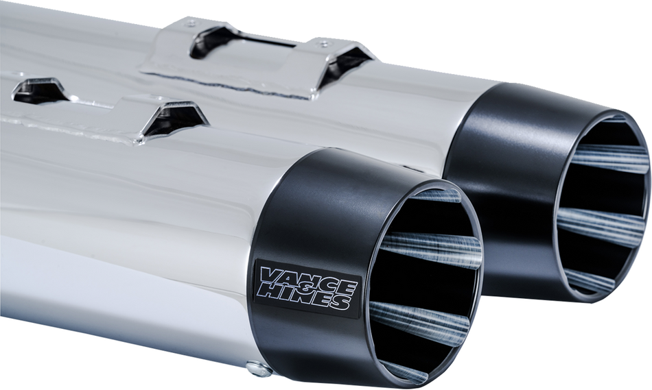 Vance & Hines Blackbird 450 Slip-On Mufflers 4 Harley 17-25 Touring Models