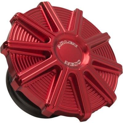 Arlen Ness 701-006 10 Gauge Gas Cap Red Harley FLH FLS FXD XL 93-20