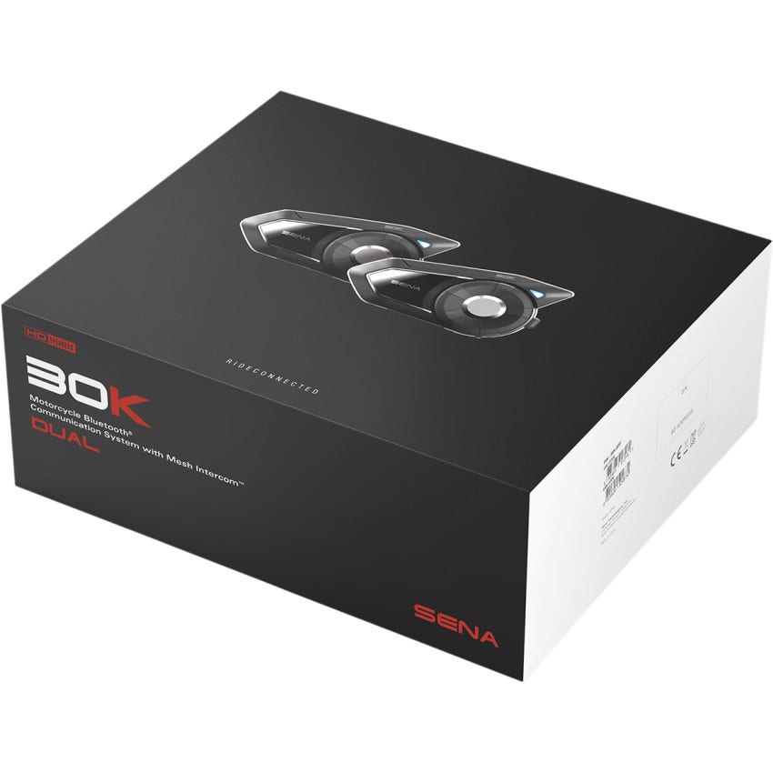 Sena 30K-03D HD 30k HD Bluetooth Mesh Intercom Dual Pack