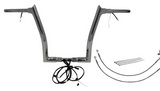 FBI Pointed Top Plug n Play EZ 1-1/2" Handlebar Kit Harley 15 FLTRX/S