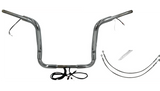 FBI Round Top Plug n Play EZ 1-1/2" Handlebar Kit Harley 14-15 FLH Touring