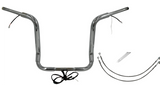 FBI Round Top Plug n Play EZ 1-1/2" Handlebar Kit Harley 14-15 FLH Touring