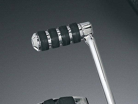 Kuryakyn Chrome Longhorn ISO-Shift Peg for Harley or Metric Models