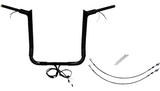 FBI Pointed Top Plug n Play EZ 1-1/2" Handlebar Kit Harley 16-20 FLH/T