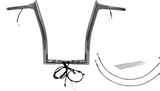 FBI Pointed Top Plug n Play EZ 1-1/2" Handlebar Kit Harley 16-20 FLTRX/S FLTRU
