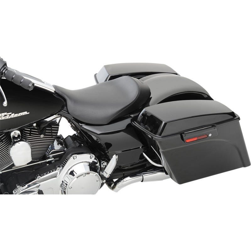 Saddlemen S3 Super Slammed Low Profile Leather Grain Solo Seat 08-23