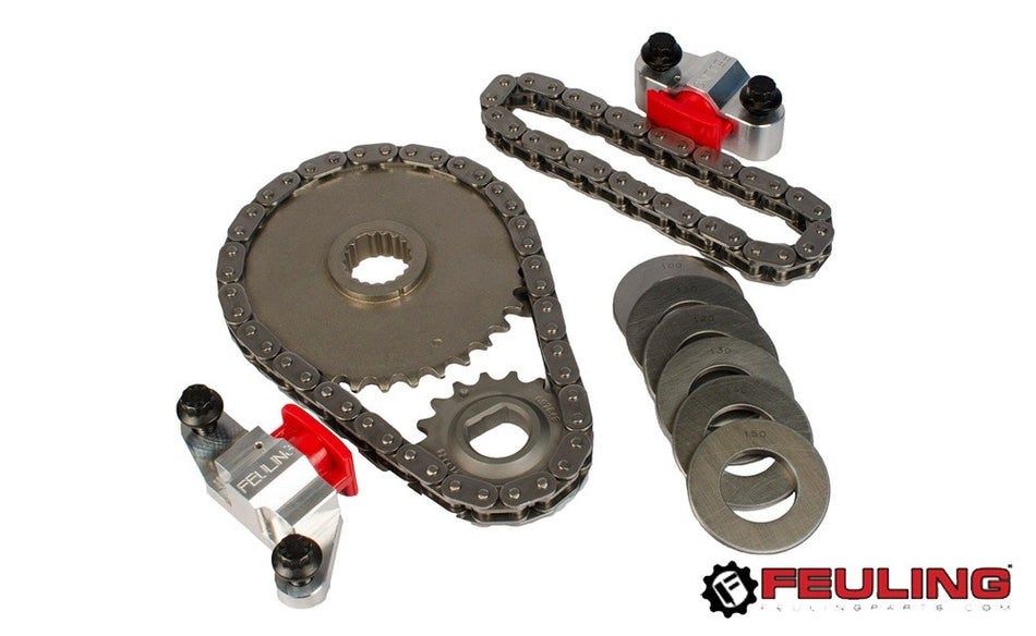 Feuling 8080 Hydraulic Cam Chain Tensioner Conversion Kit - Conversion Cams 01-06 Harley