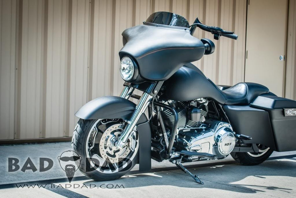 Bad Dad 16-18" Mo' FL Front Fender Harley Metric Universal Custom Bagger 81272-4