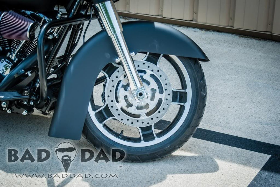 Bad Dad 16-18" Mo' FL Front Fender Harley Metric Universal Custom Bagger 81272-4