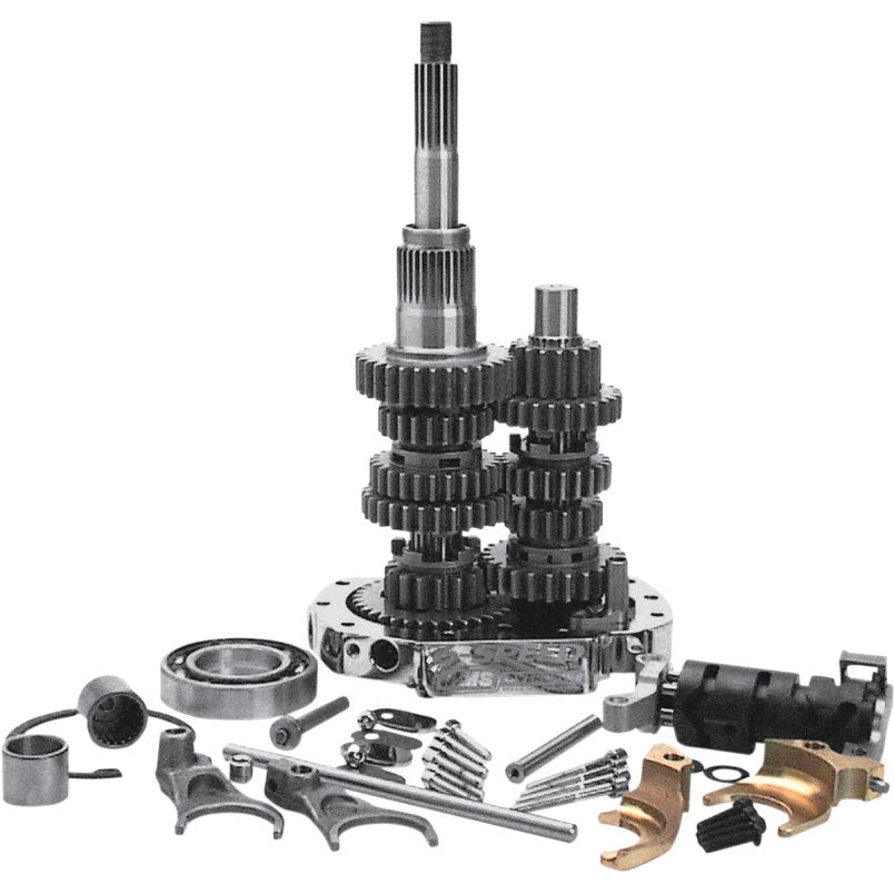 JIMS 6-Speed 8085 Overdrive Super Kits 6 Speed Gear Set Harley EVO Big Twin