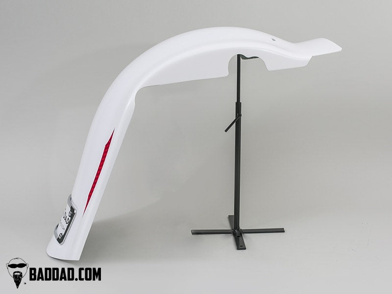Bad Dad Raw Bagger Fender with 10" Flush Mounts Harley FL Touring 97-08 80895-1