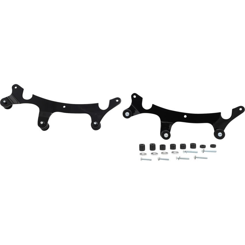 Cobra Black Docking Kit for Detachable Backrest/Sissy Bar for Indian Chieftain