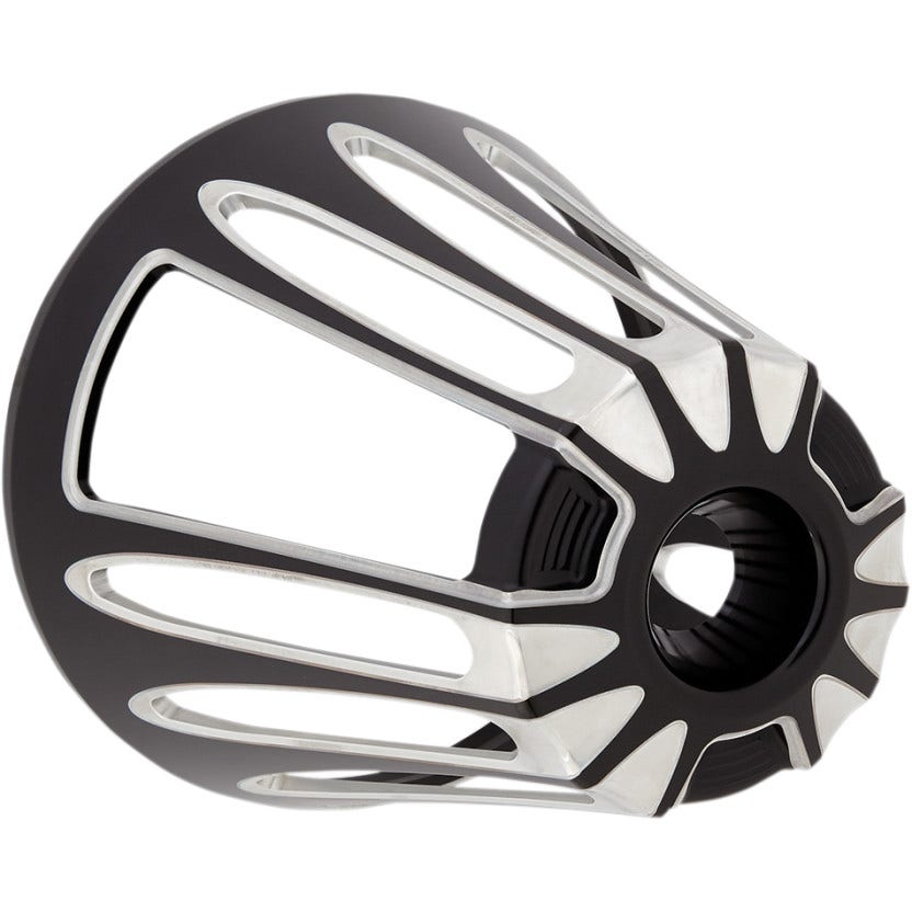 Arlen Ness Black Deep Cut Cover for Monster Sucker Air Cleaners Harley