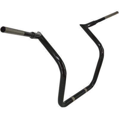 Trask 8" Black Bro Bar Handlebars Indian Chief Roadmaster 14-17