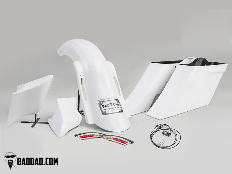 Bad Dad 2-1 Exhaust Complete Competition Kit with Side Covers 14-20 FL 81152