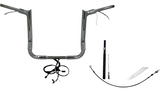 FBI Pointed Top Plug n Play EZ 1-1/2" Handlebar Kit Harley 21-23 FLH/T