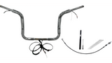 FBI Round Top Plug n Play EZ 1-1/2" Handlebar Kit Harley 21-23 FLH Touring