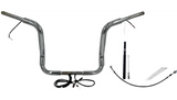 FBI Round Top Plug n Play EZ 1-1/2" Handlebar Kit Harley 21-23 FLH Touring