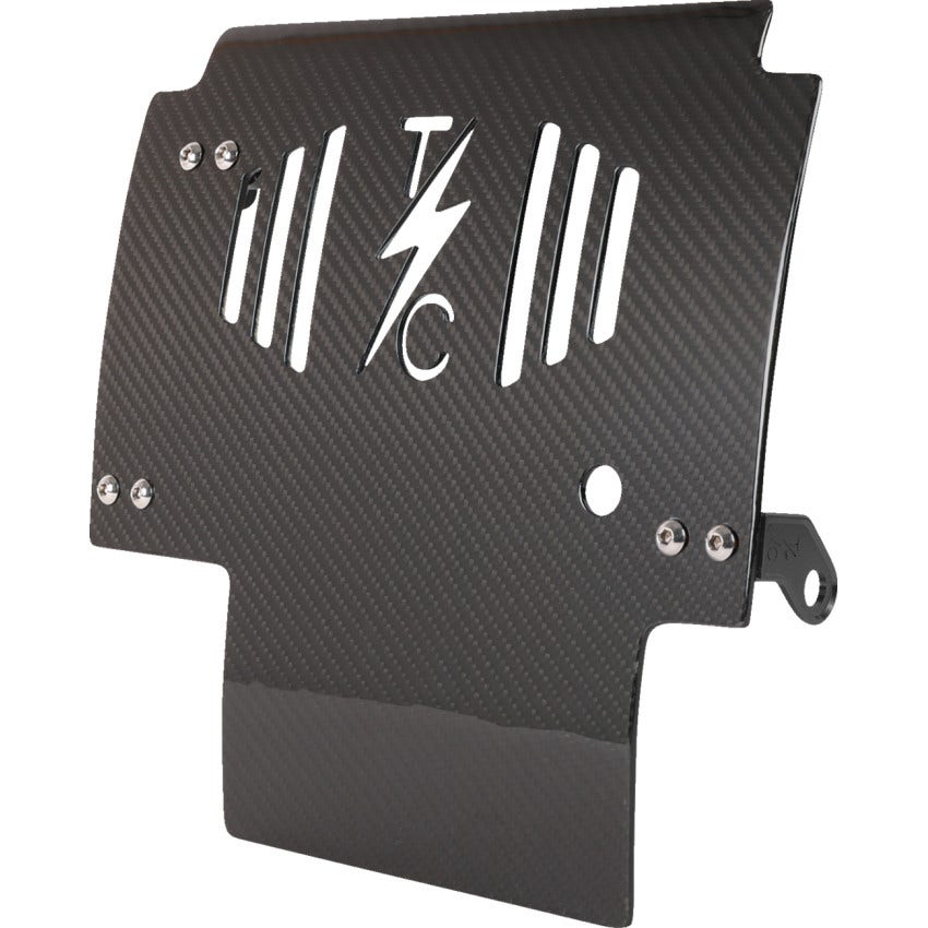 Thrashin Carbon Fiber Skid Plate W/ Brackets Harley 24 FLHX/FLTRX