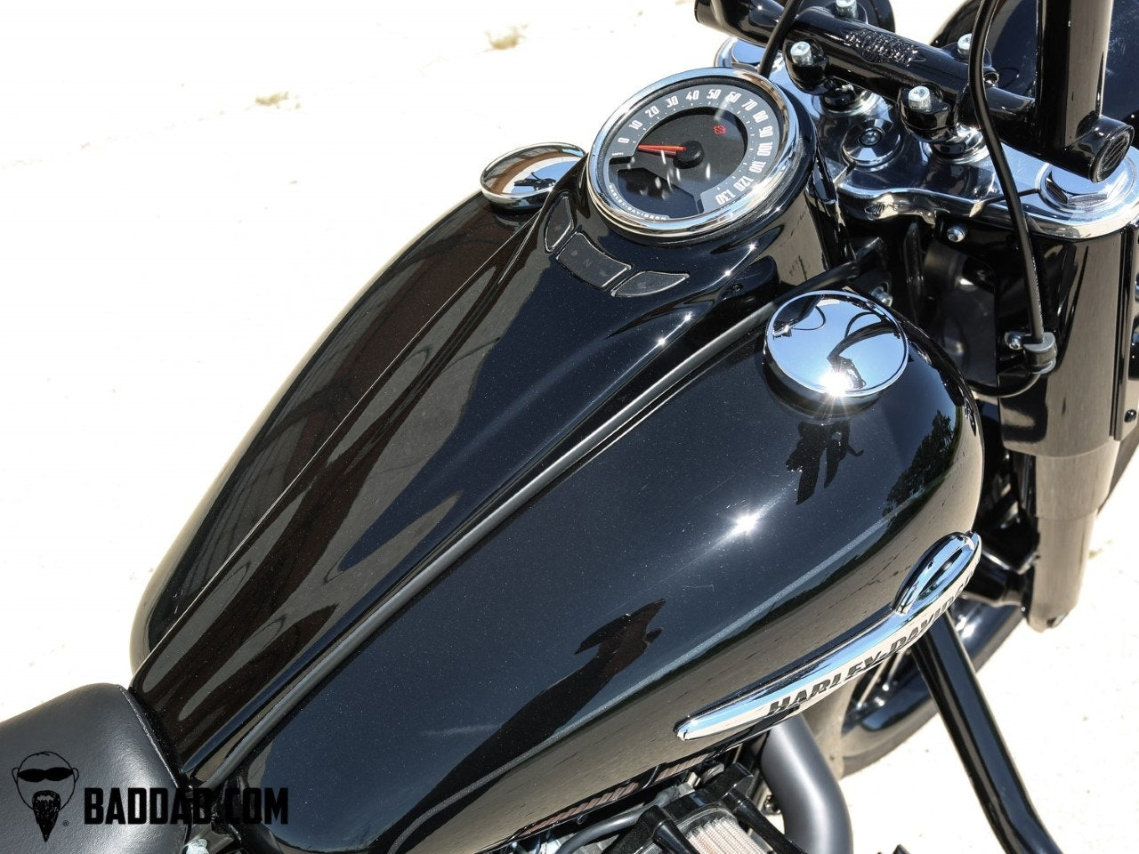 Bad Dad 81368 Classic Series Tank Dash Harley Softail Deluxe