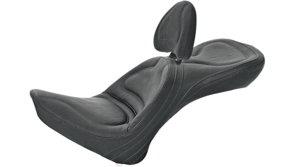 Saddlemen Explorer Harley Seat W/ Backrest for 00-06 Softail (Except FXSTD/FLSTN)