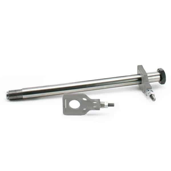 Zippers Chrome Axle & Adjuster Kit for Harley 2009-2025 Touring Models