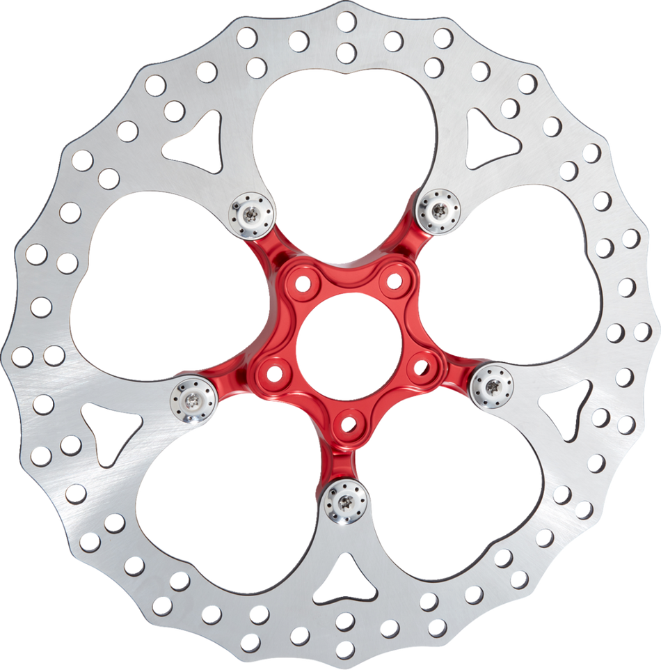 Arlen Ness 14" Spider Series Rotor 4 Harley 00-14 Touring/Softail/Dyna