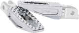 Thrashin P-54 Extra Grip Chrome Footpegs 4 Harley M8 Softail Models