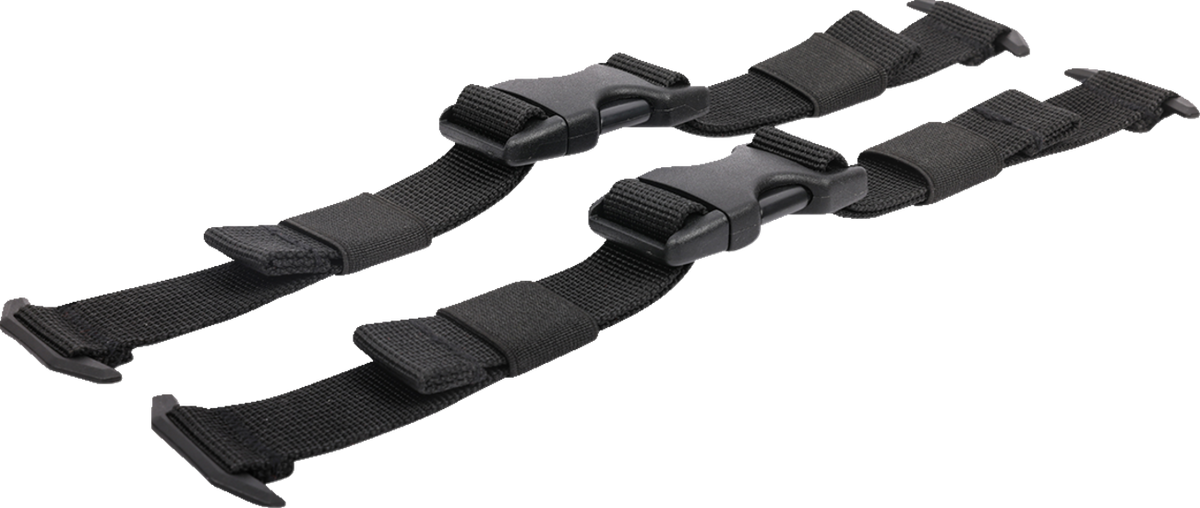 Thrashin Supply Co. Bag/Luggage Strap Kit - Black