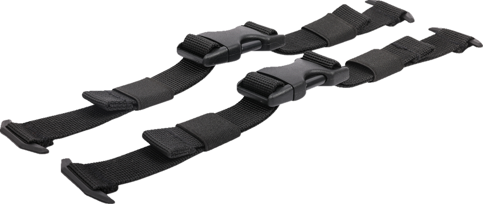 Thrashin Supply Co. Bag/Luggage Strap Kit - Black